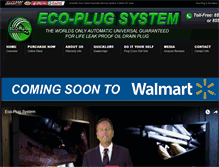 Tablet Screenshot of ecoplugsystem.com